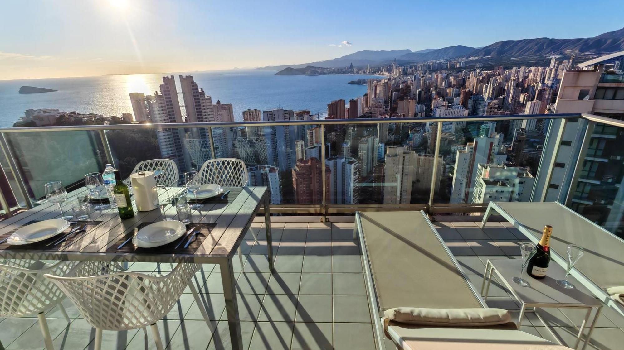 베니돔 Skyline Floor 28 Sea Views 아파트 외부 사진