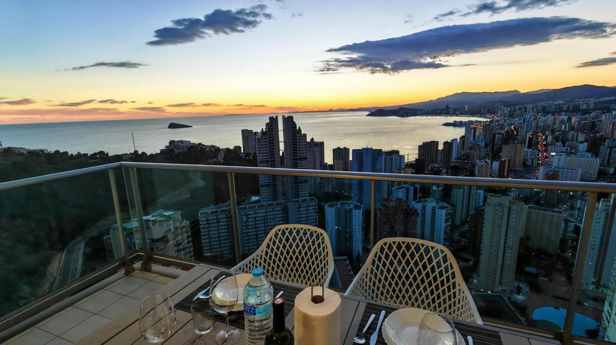 베니돔 Skyline Floor 28 Sea Views 아파트 외부 사진