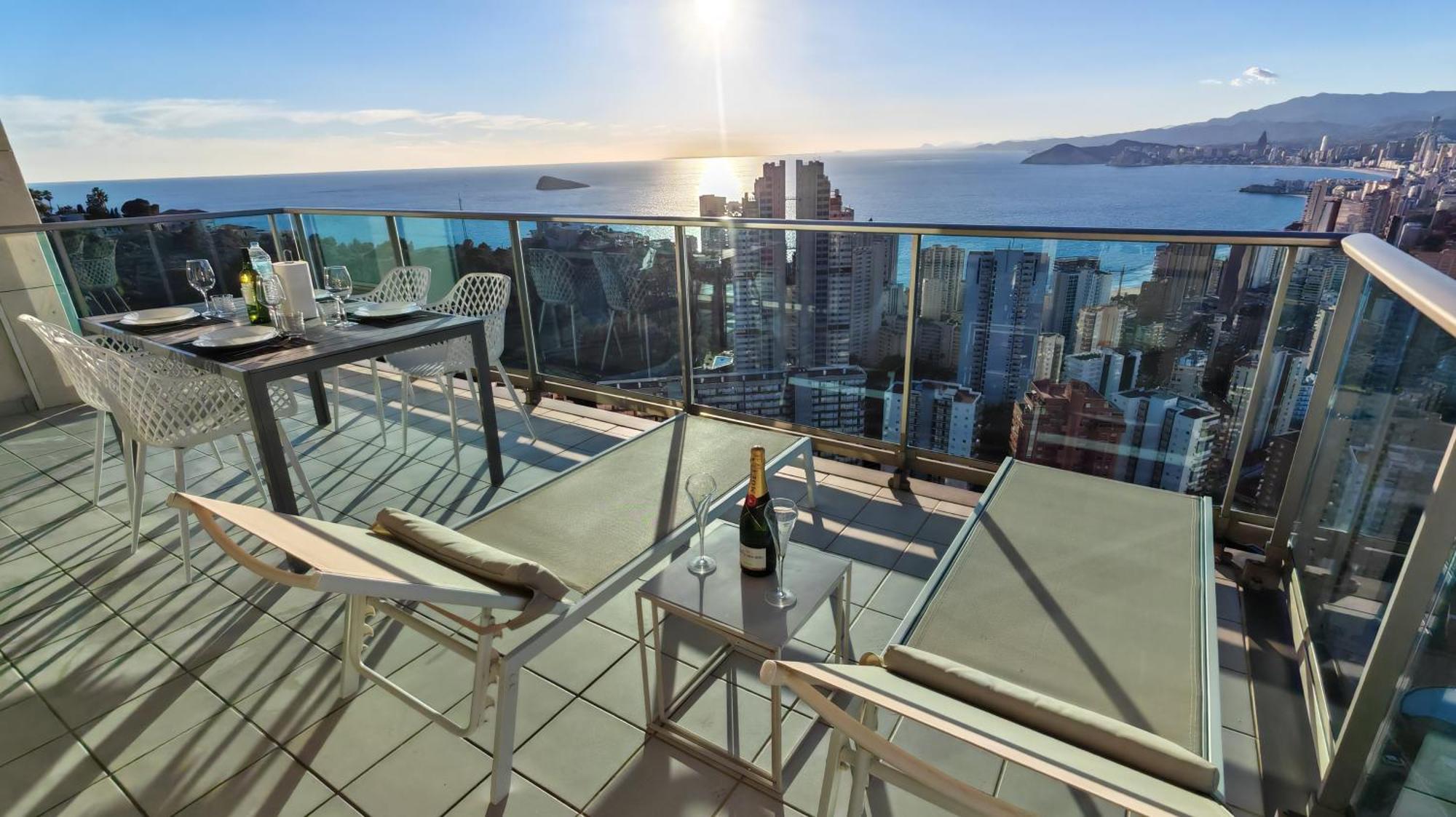 베니돔 Skyline Floor 28 Sea Views 아파트 외부 사진