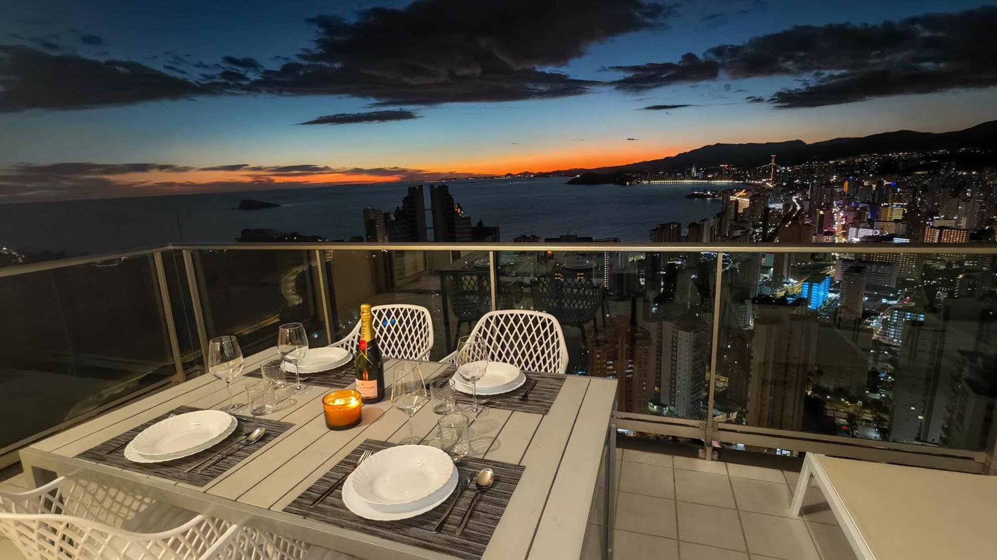 베니돔 Skyline Floor 28 Sea Views 아파트 외부 사진