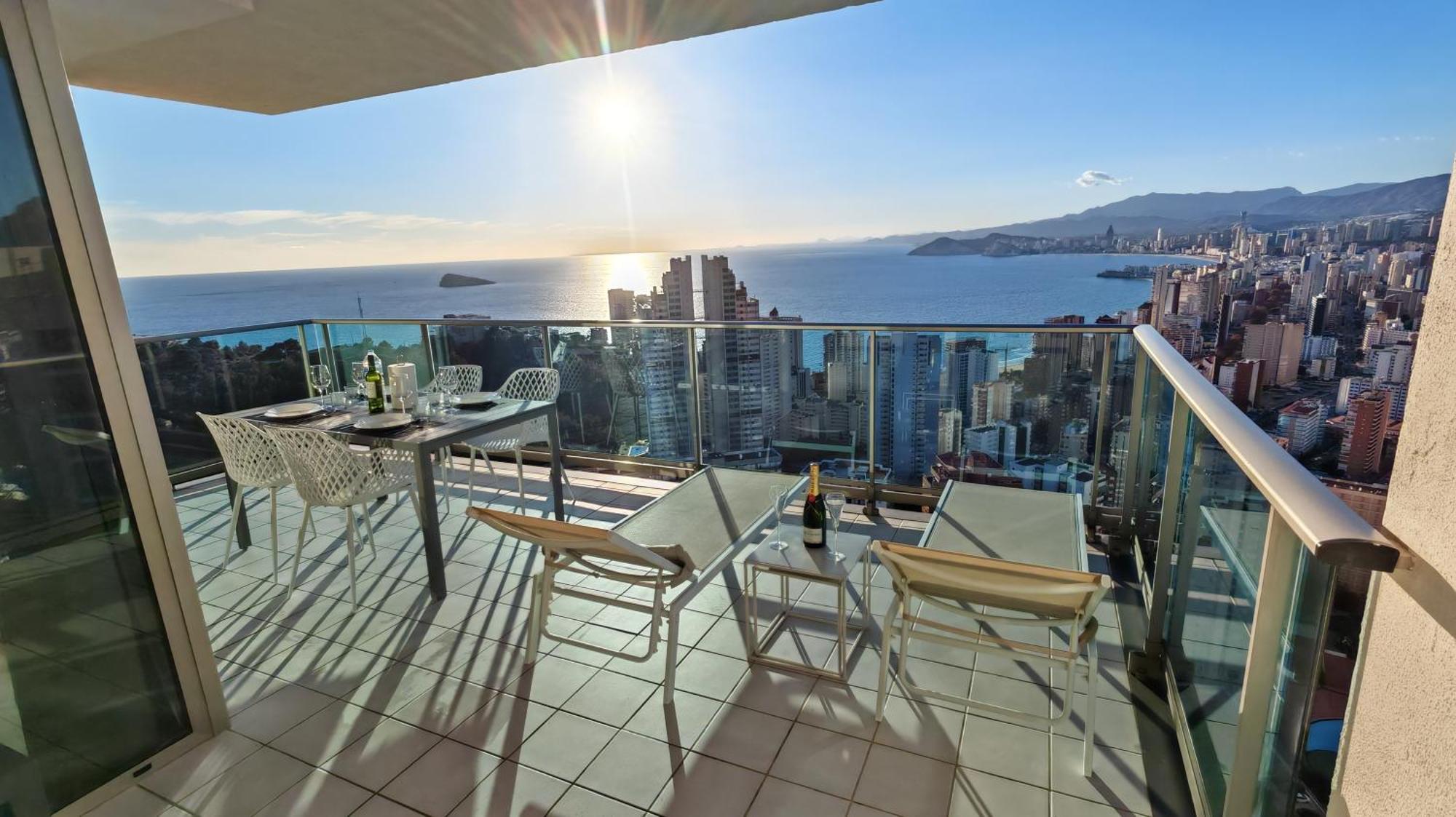 베니돔 Skyline Floor 28 Sea Views 아파트 외부 사진